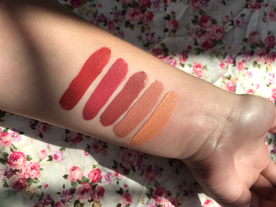 brown swatches